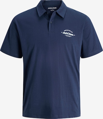JACK & JONES Paita 'JJBRANDON' värissä laivastonsininen / vesi / valkoinen, Tuotenäkymä