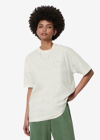 T-shirt Marc O'Polo DENIM en blanc : devant