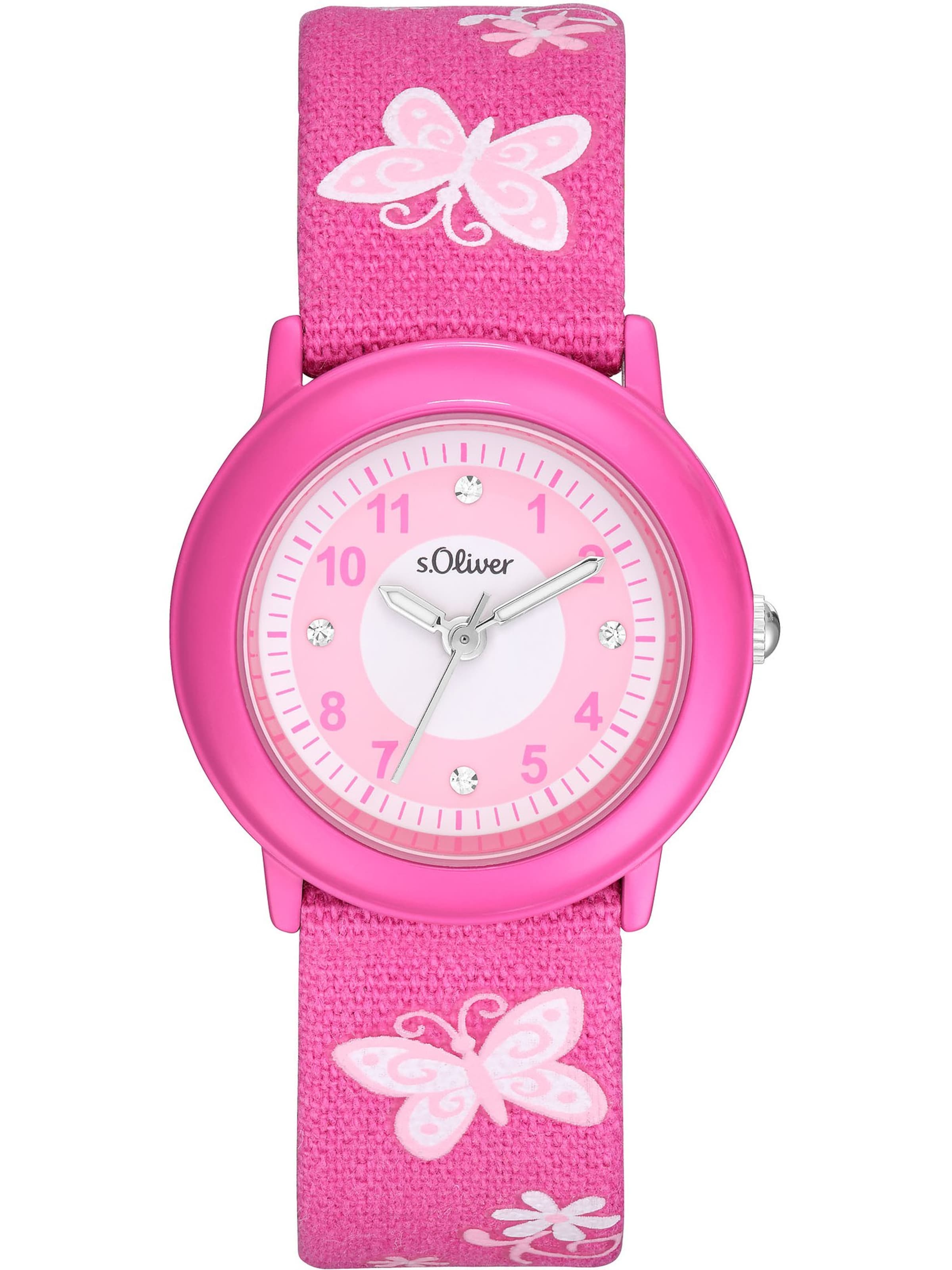 s.Oliver Uhr in Pink: Vorderseite