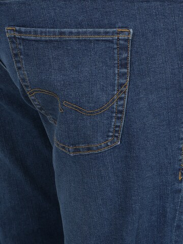 Jack & Jones Plus regular Τζιν 'CLARK ORIGINAL SQ 101' σε μπλε