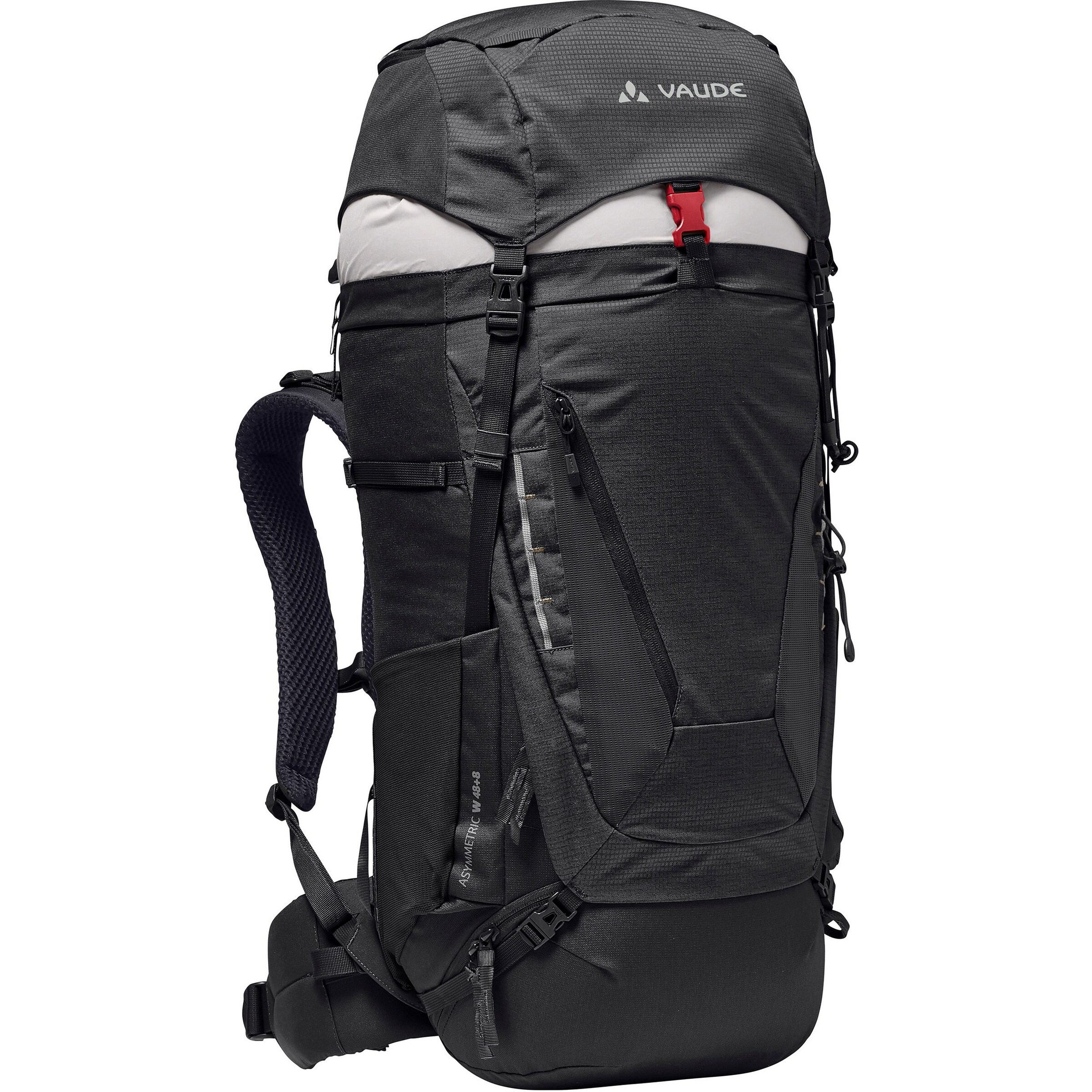 VAUDE Sportrucksack 'Asymmetric' in Schwarz: Vorderseite
