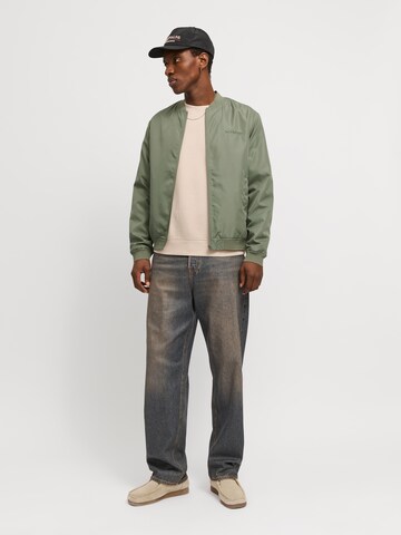 JACK & JONES Kurtka przejściowa 'JJZACK' w kolorze zielony