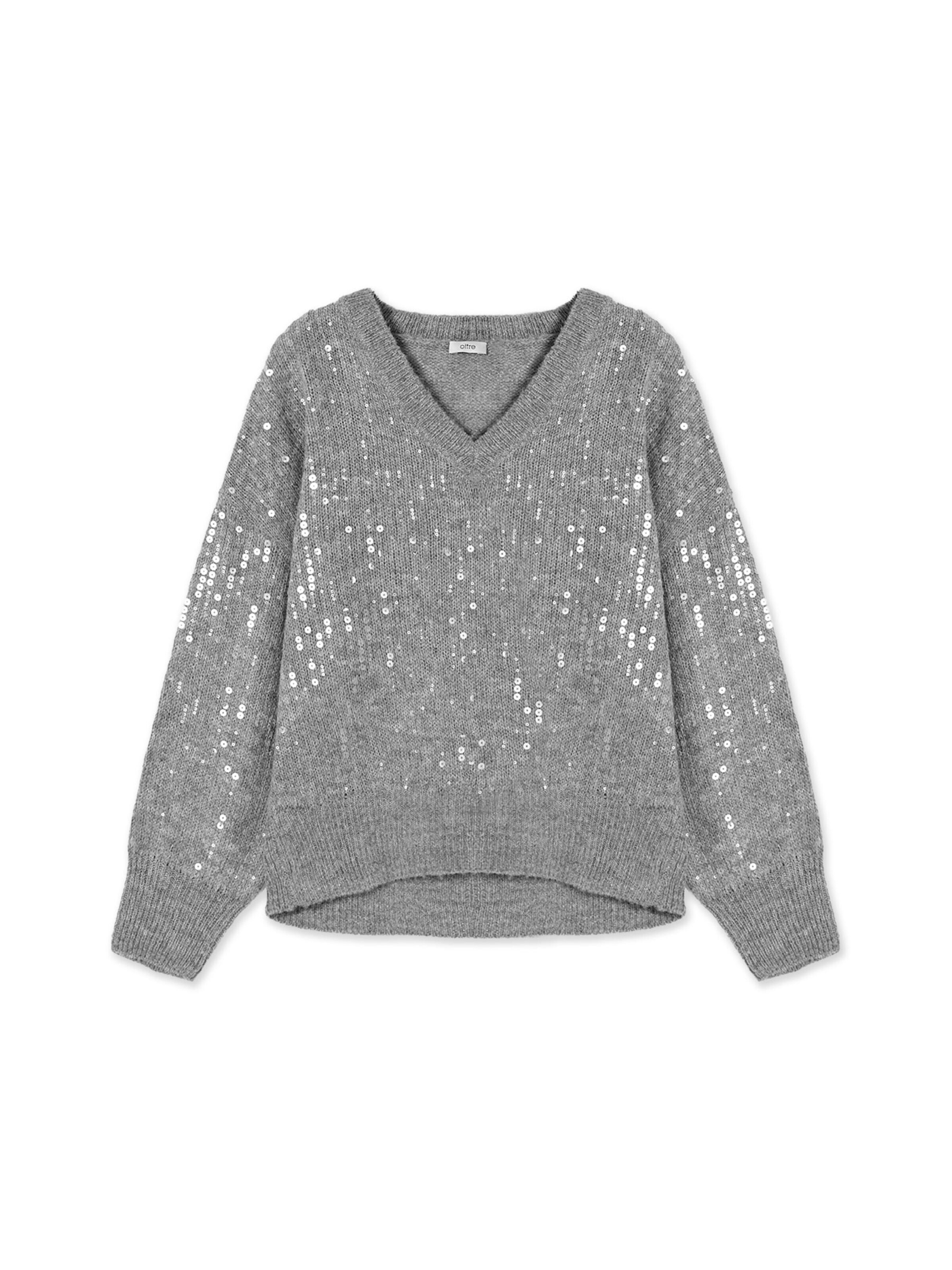 oltre - Jersey en gris: frente