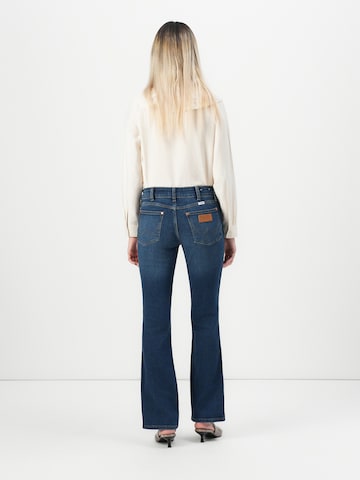 WRANGLER Bootcut Farkut värissä sininen