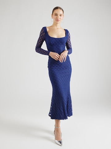 Bardot Dress 'BAROL' in Blue: front