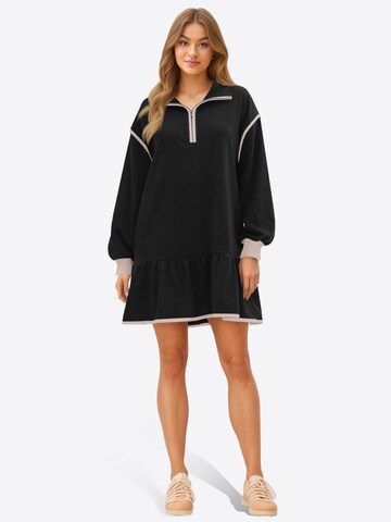 Imily Bela Šaty - Čierna