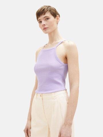 TOM TAILOR DENIM Top in Purple: front