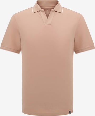 Boggi Milano Poloshirt 'B Tech' in Rot: Vorderseite