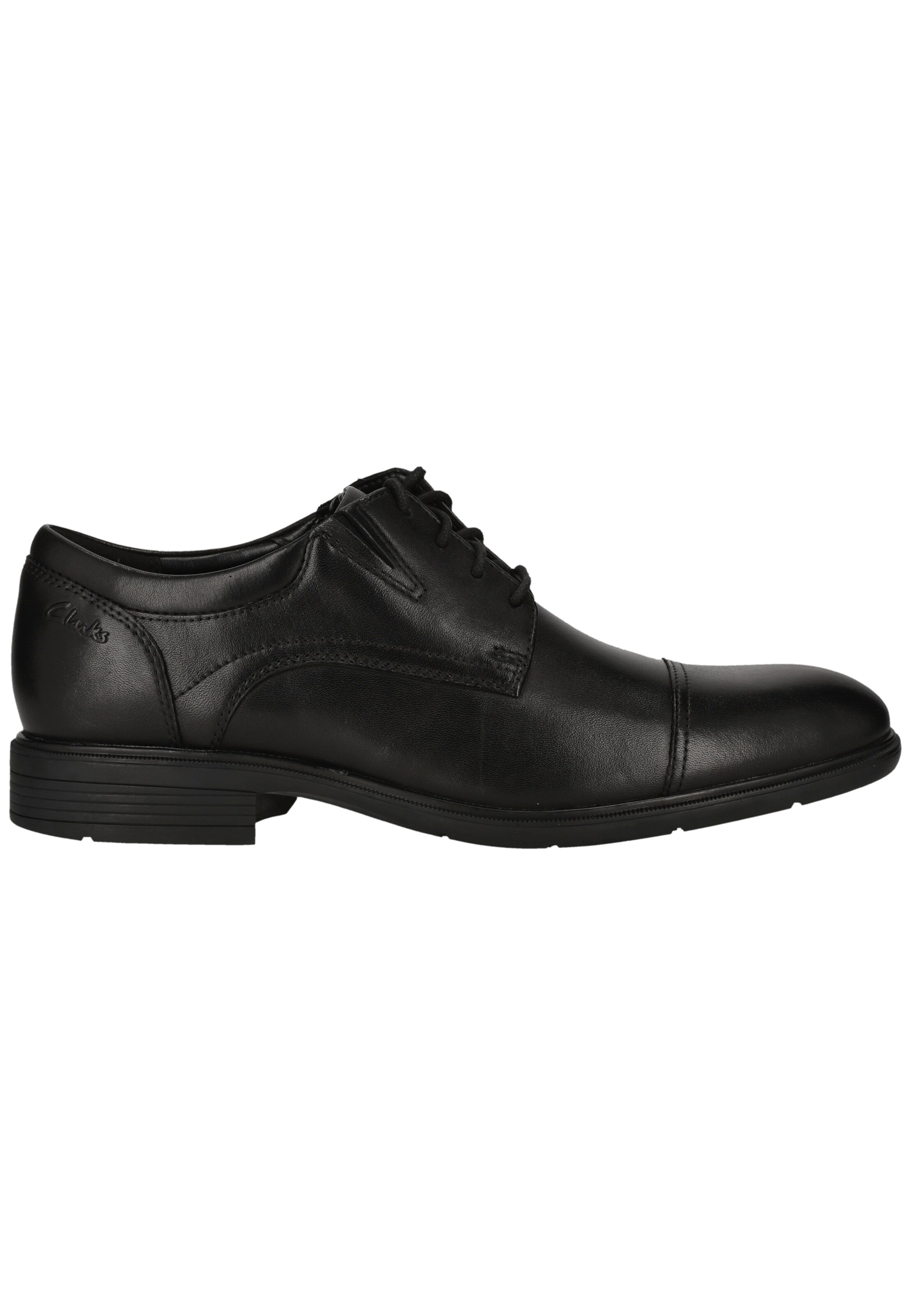 CLARKS Lace-up shoe 'Steadwell Cap' in Black