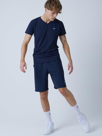 SPORTKIND - regular Pantalón deportivo 'Shorts' en azul