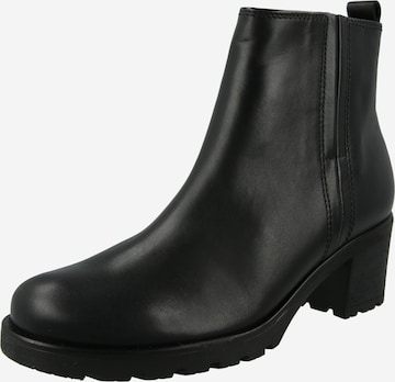 Botine de la GABOR pe negru: față