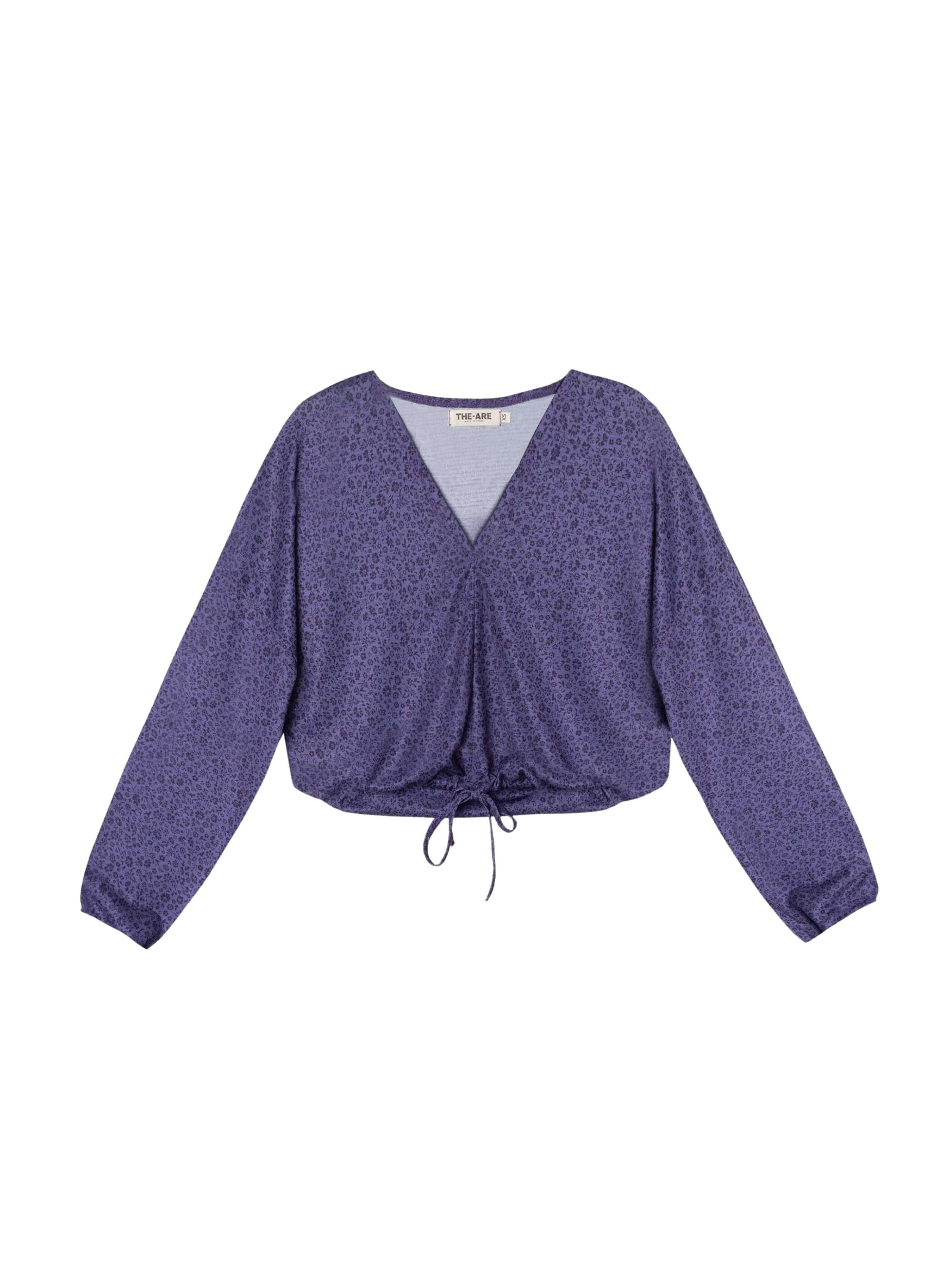THE-ARE - Blusa en lila: frente