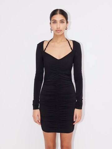 Rochie 'Jorina' de la LeGer by Lena Gercke pe negru: față