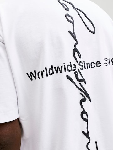 T-Shirt JACK & JONES en blanc