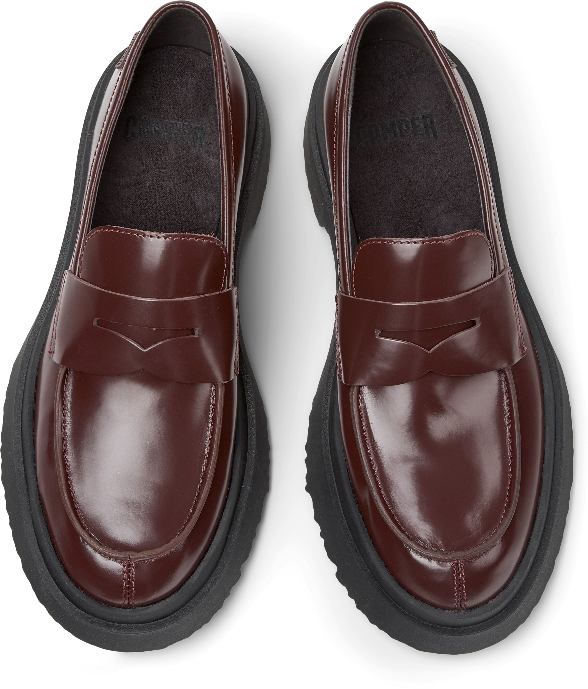 CAMPER Moccasins 'Walden' in Red