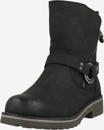 Botine H.I.S pe negru, Vizualizare produs