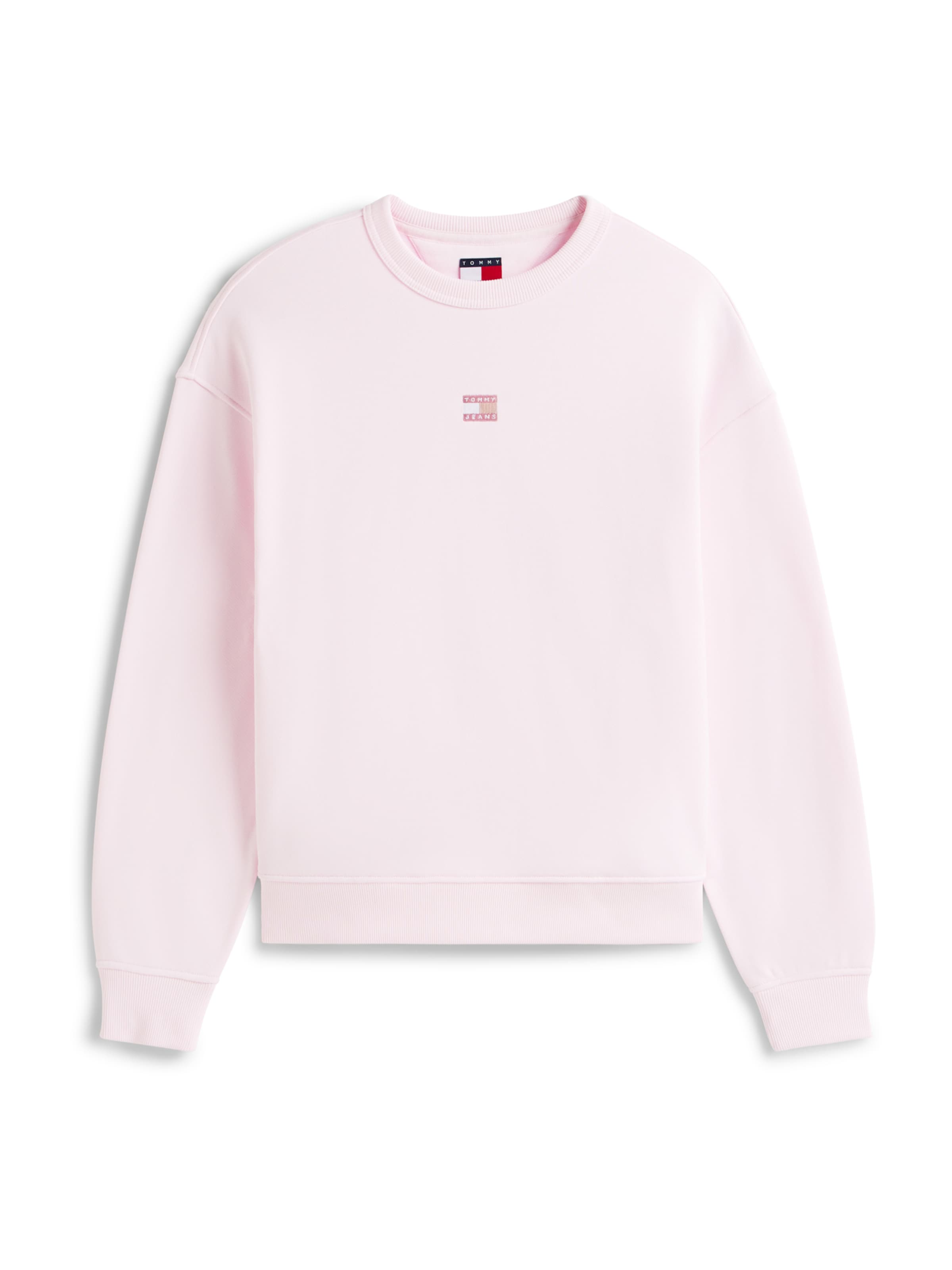Tommy Jeans Sweatshirt in Pink: front