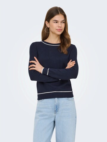 ONLY Pullover 'ONLANDREA' in Blau: Vorderseite