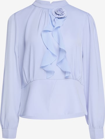 usha BLACK LABEL - Blusa en azul: frente
