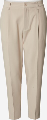 DAN FOX APPAREL Regular Hose 'Toni' (GRS) in Beige: predná strana