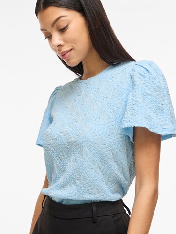 VILA Bluse in Blau
