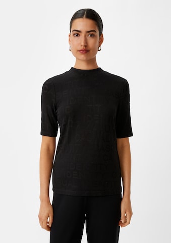 comma casual identity Shirt in Black: front