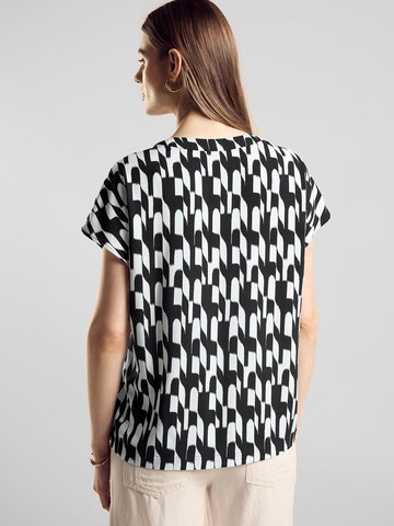 STREET ONE Blus i svart
