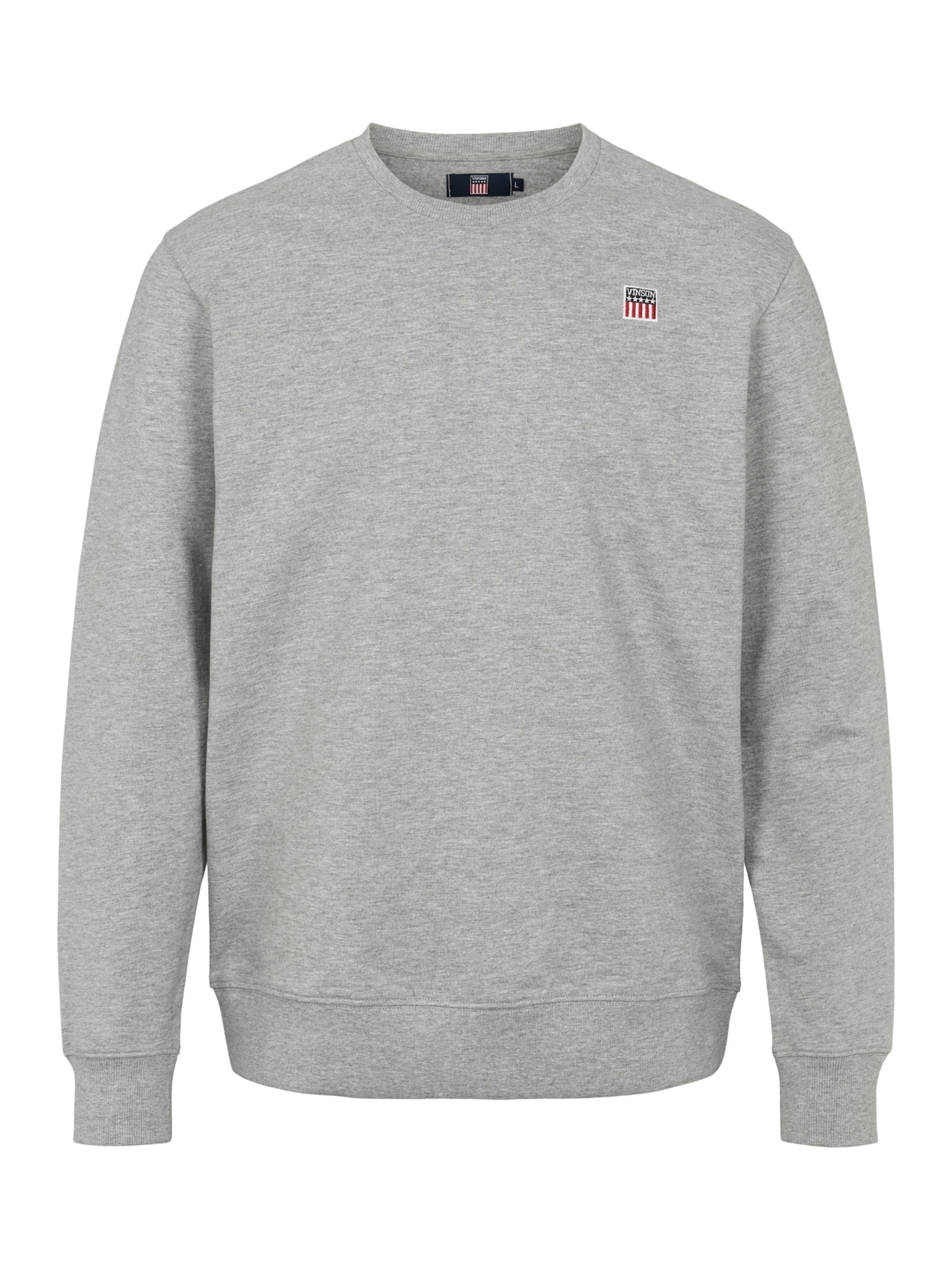 Pullover ' Jerry ' di VINSON in grigio: frontale