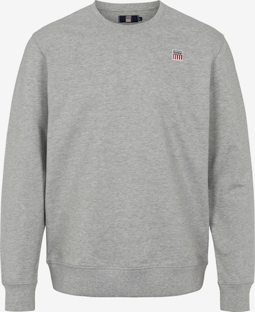 VINSON Sweater ' Jerry ' in Grau: Vorderseite