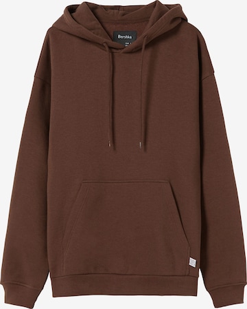 Bershka Sweatshirt in Braun: predná strana