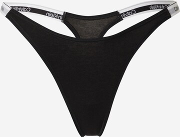 Calvin Klein Underwear Tanga – černá: přední strana