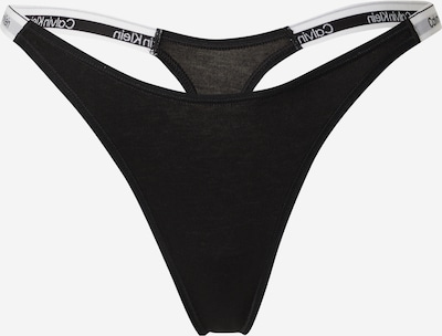 Calvin Klein Underwear Tanga gaćice u siva / crna / bijela, Pregled proizvoda