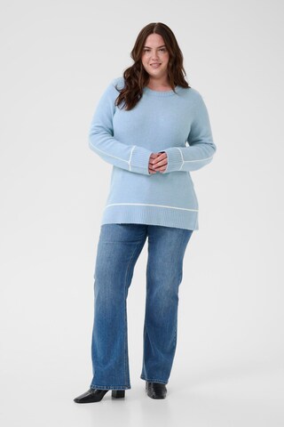 Pull-over 'KCjina' KAFFE CURVE en bleu