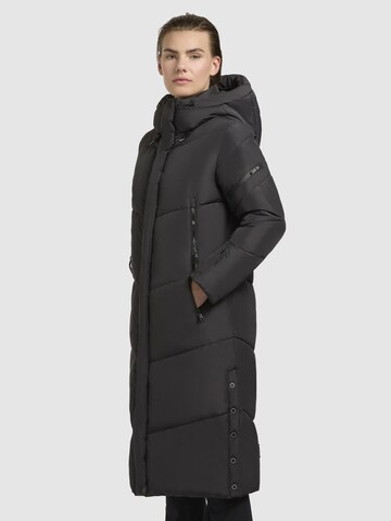khujo Wintermantel 'Soonje6' in Schwarz