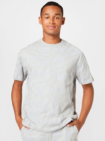 SikSilk Shirt in Grey: front