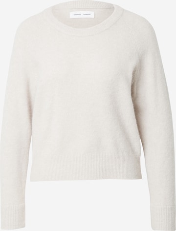 Samsøe Samsøe Sweater in Grey: front