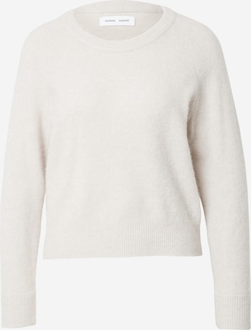 Pull-over Samsøe Samsøe en gris : devant