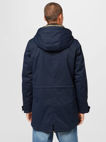 TOM TAILOR Between-Seasons Parka in Blue