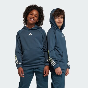 ADIDAS SPORTSWEAR Sportief sweatshirt 'Train Icons' in Blauw: voorkant