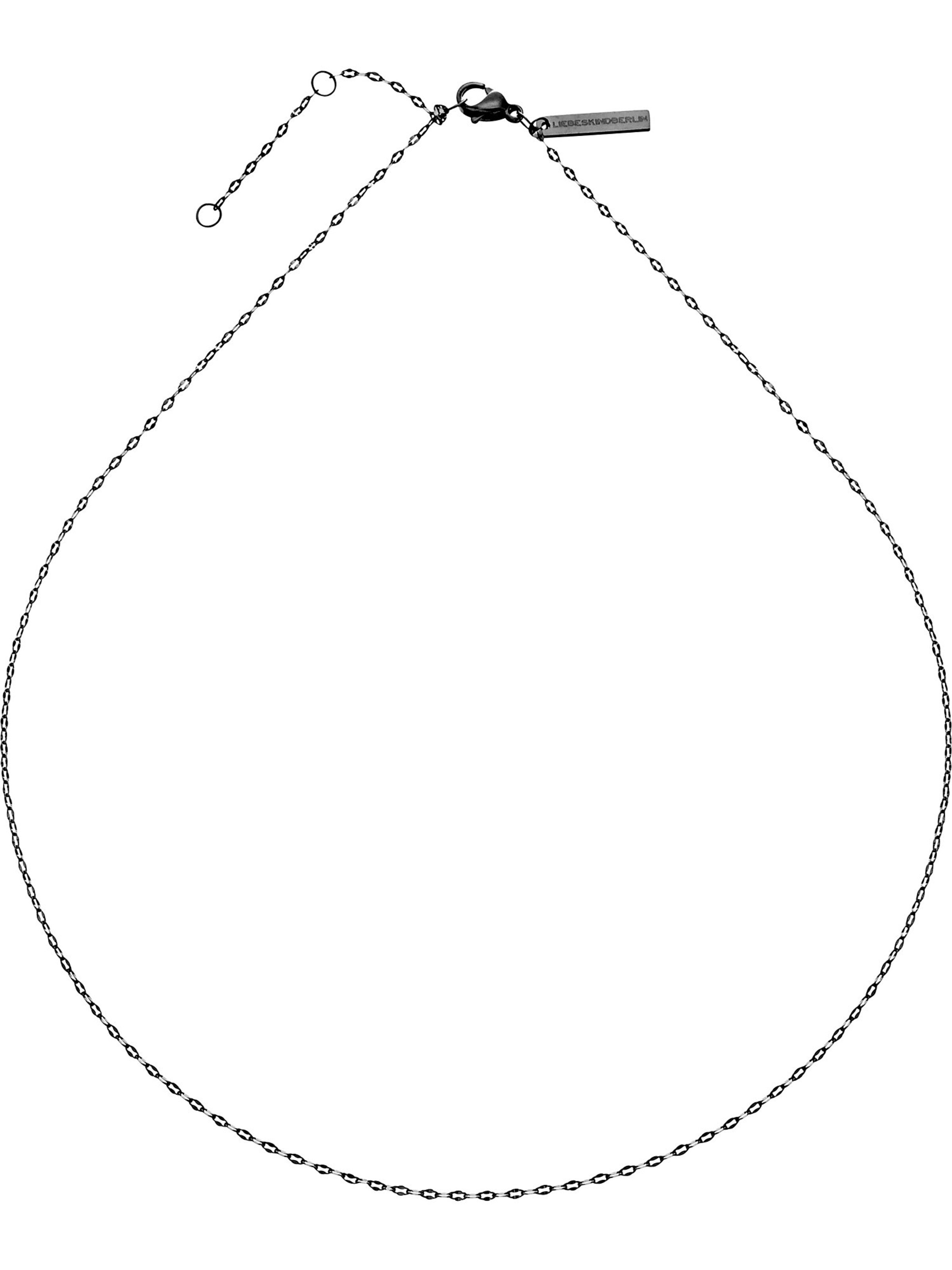 Liebeskind Berlin Kette in Schwarz: Vorderseite