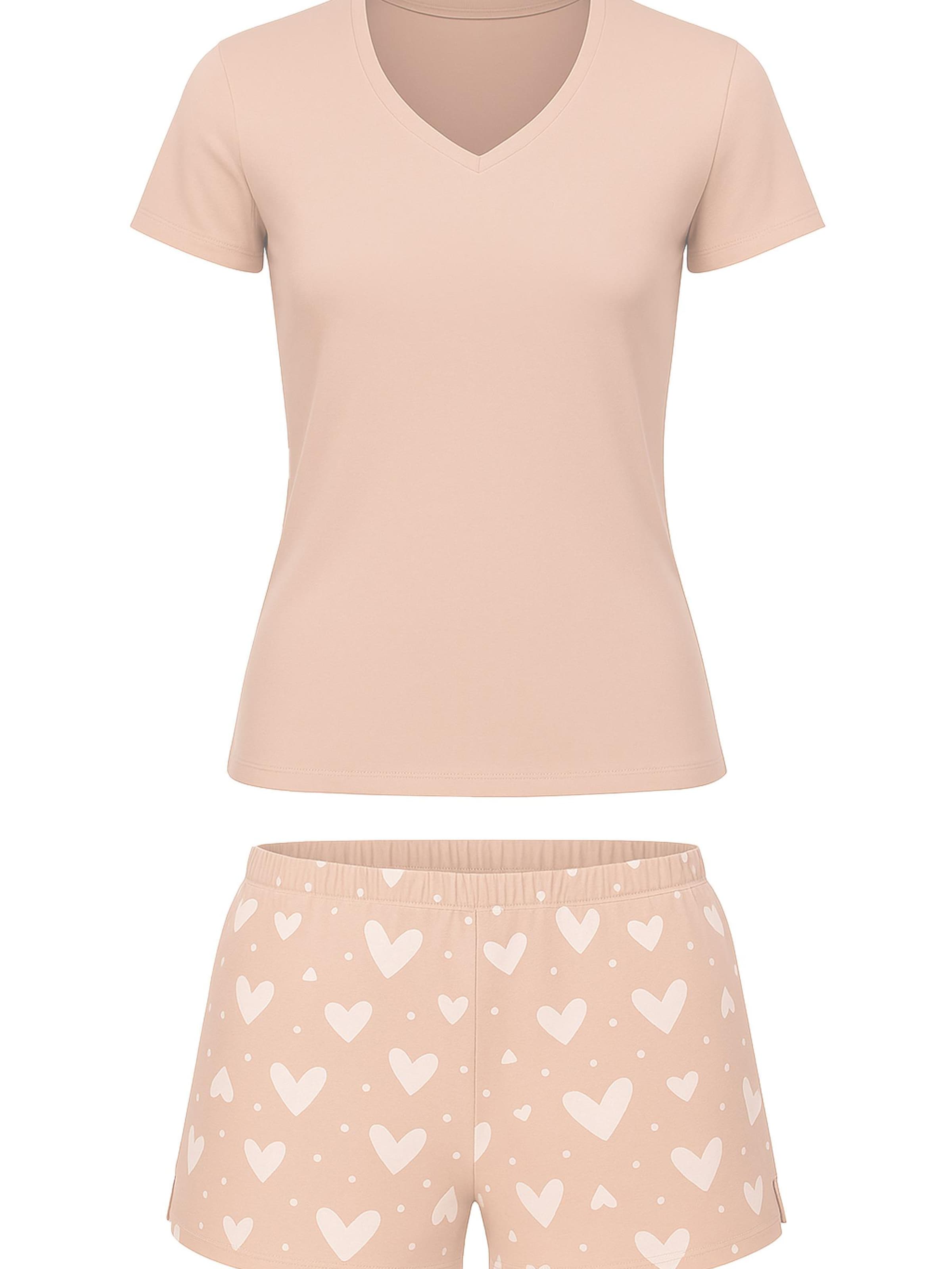 Pyjama '2048' Vivisence en beige