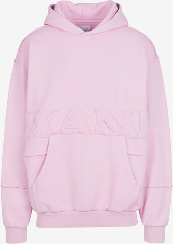 Karl Kani Sweatshirt in Roze: voorkant