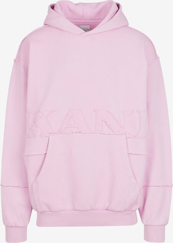 Felpa di Karl Kani in rosa: frontale