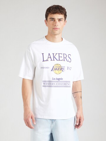 NEW ERA Póló 'NBA TEAM LOSLAK' - fehér: elől