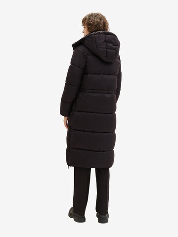 TOM TAILOR Winter Coat in Black