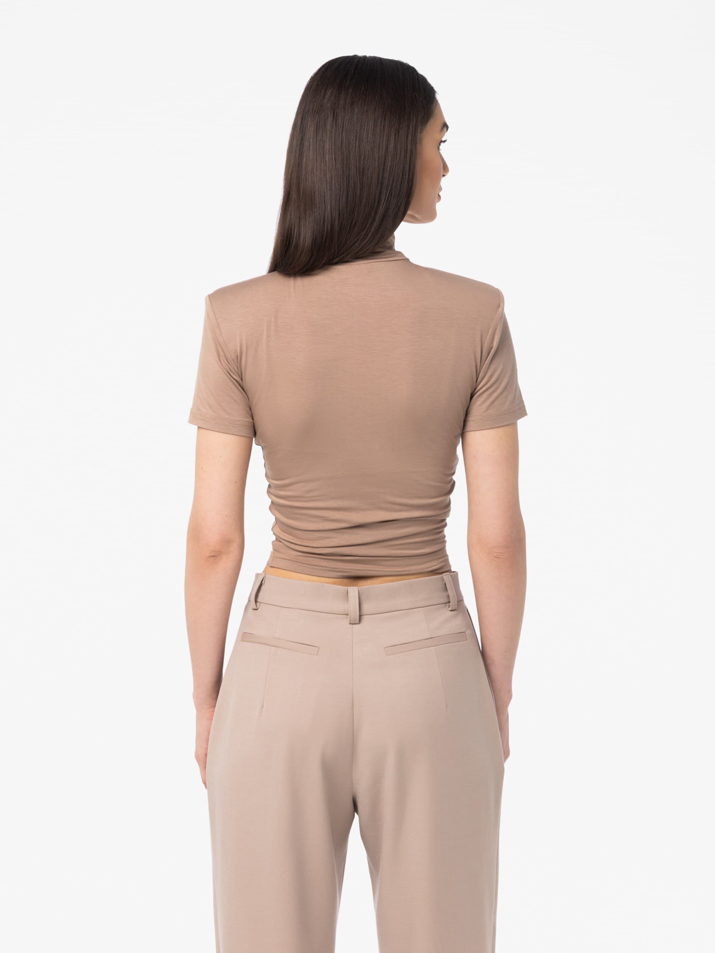 mandragora Shirt 'Ablo' in Braun