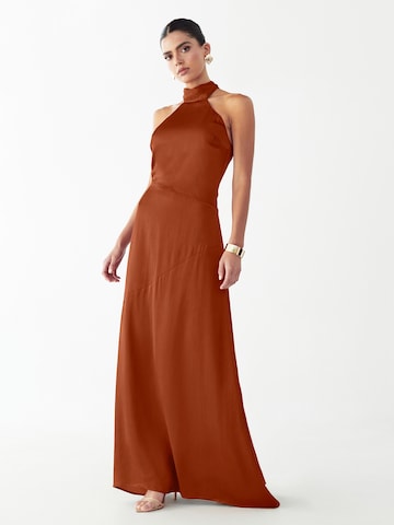 BWLDR - Vestido de noche 'Shaw' en bronce