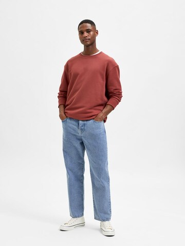 Regular Jeans de la SELECTED HOMME pe albastru