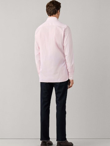 Coupe regular Chemise ' CITY ' Hackett London en rose