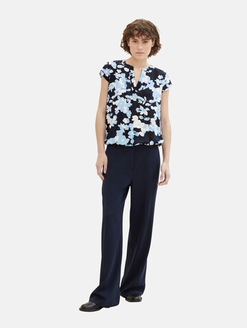 TOM TAILOR Blouse in Blue